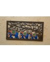 wooden painted wall panels